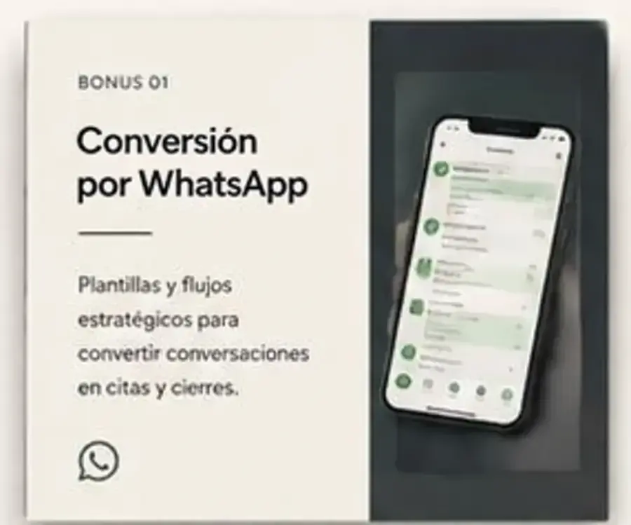 Bonus 1 Conversión por WhatsApp
