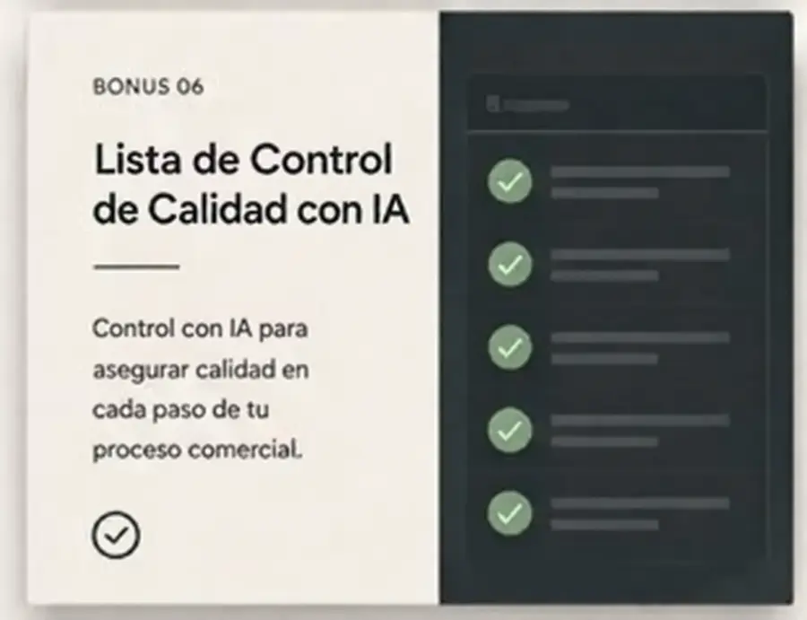 Bonus 6 Lista de Control de Calidad con IA